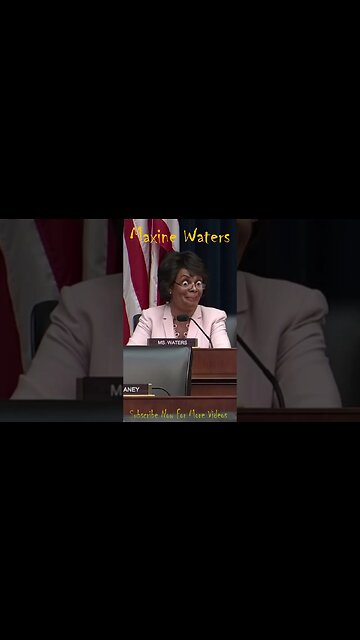 Maxine Waters after a few shots of the good stuff.