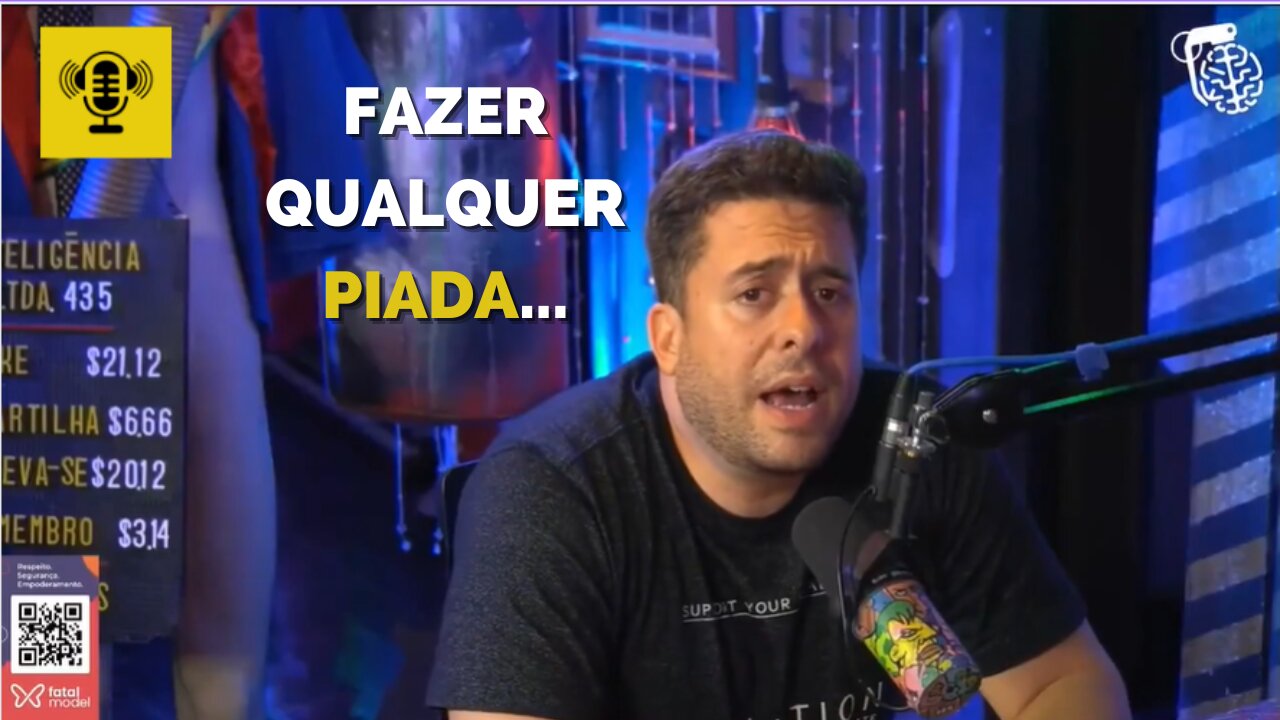 O PROBLEMA DE FAZER PIADA NOS DIAS DE HOJE | Os Melhores Cortes de Podcasts