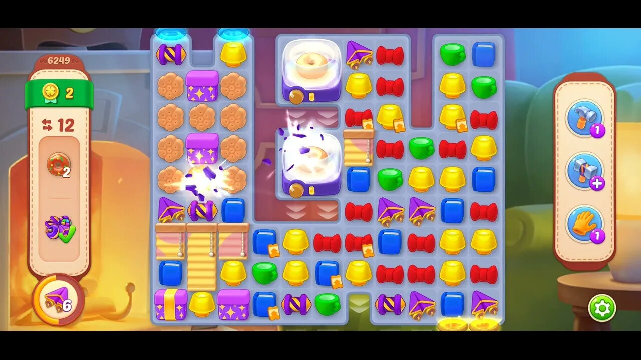 Playrix Homescapes Gameplay Walkthrough Level 6249