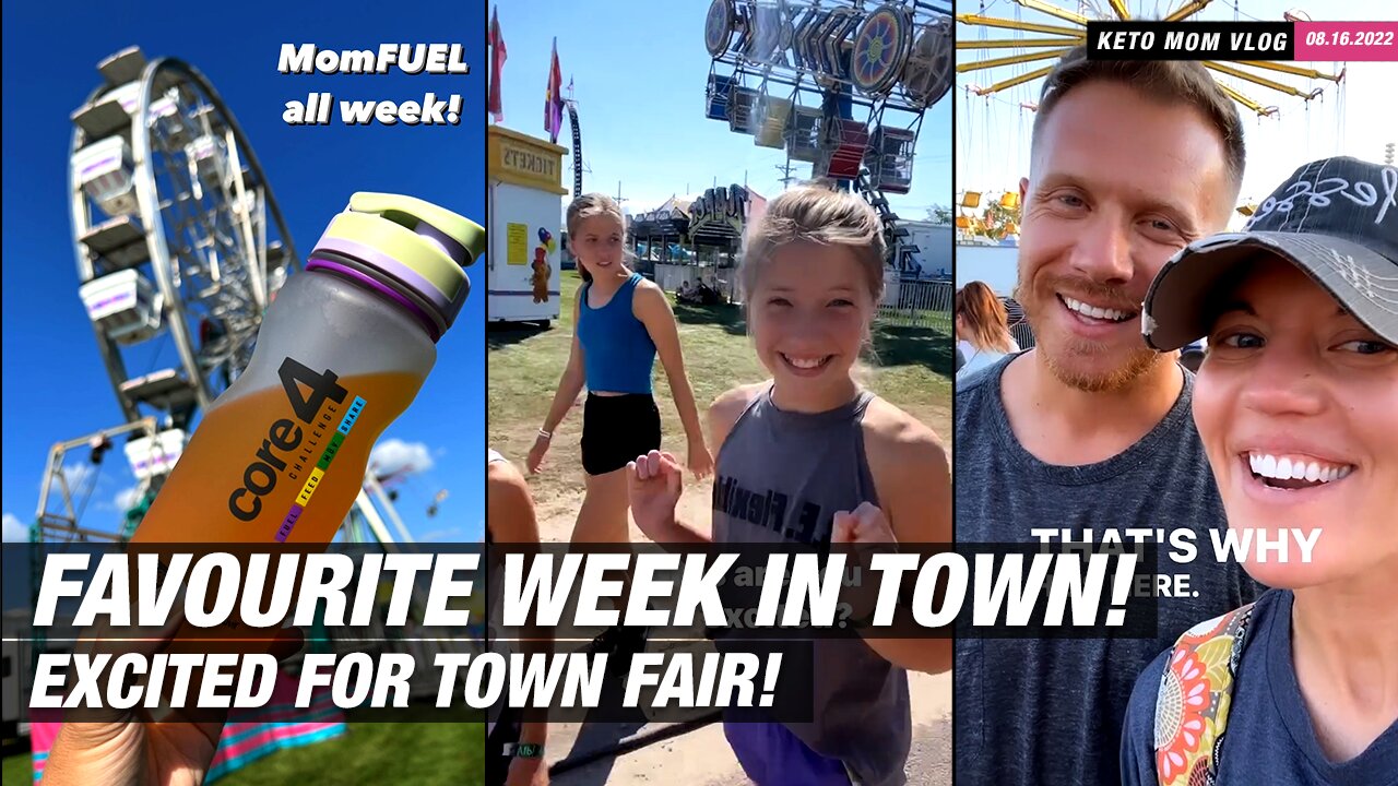 So Excited! Our Favourite Week In Town! | KETO Mom Vlog