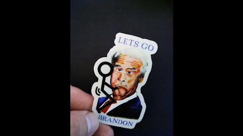 Custom POTUS sticker. check it out! c'mon man