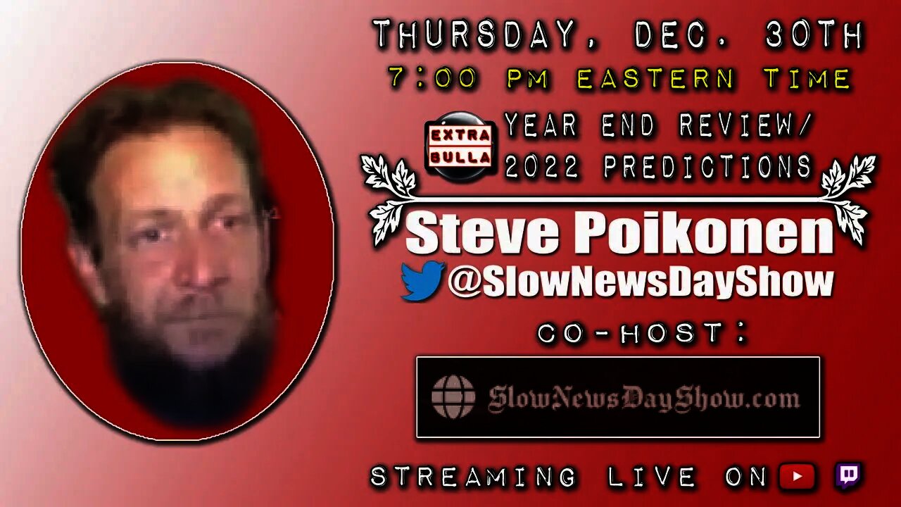 Year End Review & 2022 Predictions w/Steve Poikonen | Extra Bulla LIVE!