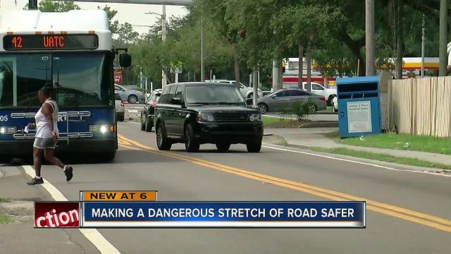 Community works to prevent more deadly crashes on 15th St between Fowler and Fletcher Ave