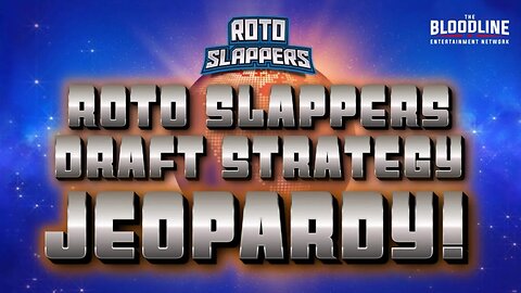 Roto Slappers Fantasy Football - Draft Strategy Jeopardy #fantasyfootball #football #nfl