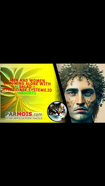 Men And Women Laughing Alone With Salad :: https://ask.systeme.io #shorts