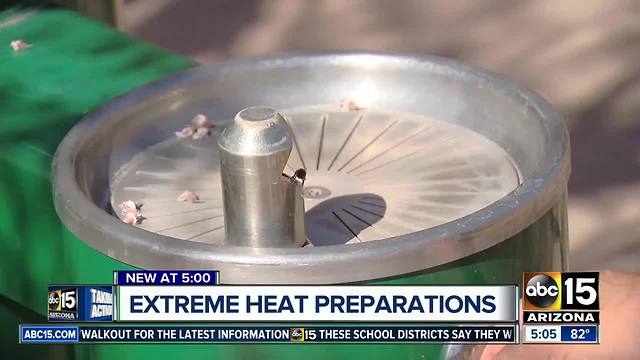 Steps on how to prepare for extreme heat conditions