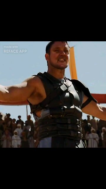 Ironmanduck in the Gladiator #deepfake #faceswap #shorts