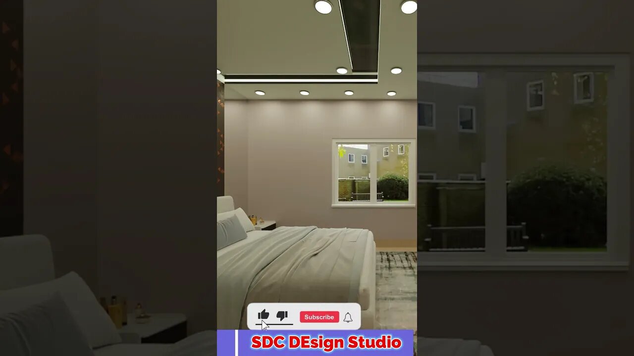 #058 Modern Bedroom interior design #viral #shorts #interiordesign