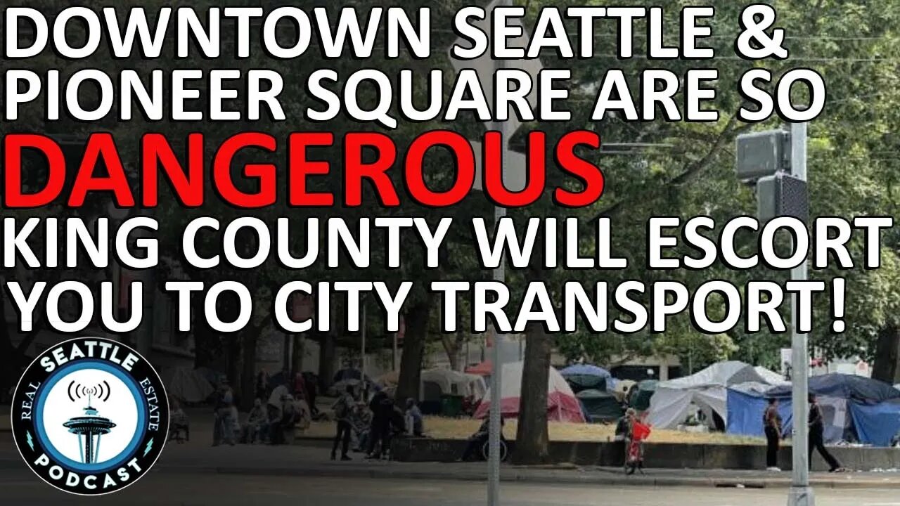 Downtown Seattle & Pioneer Square Are So Dangerous King County Will Escort You To City Transport