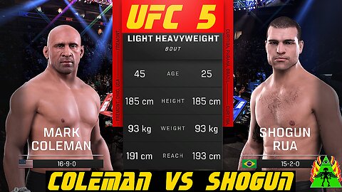 UFC 5 - COLEMAN VS SHOGUN