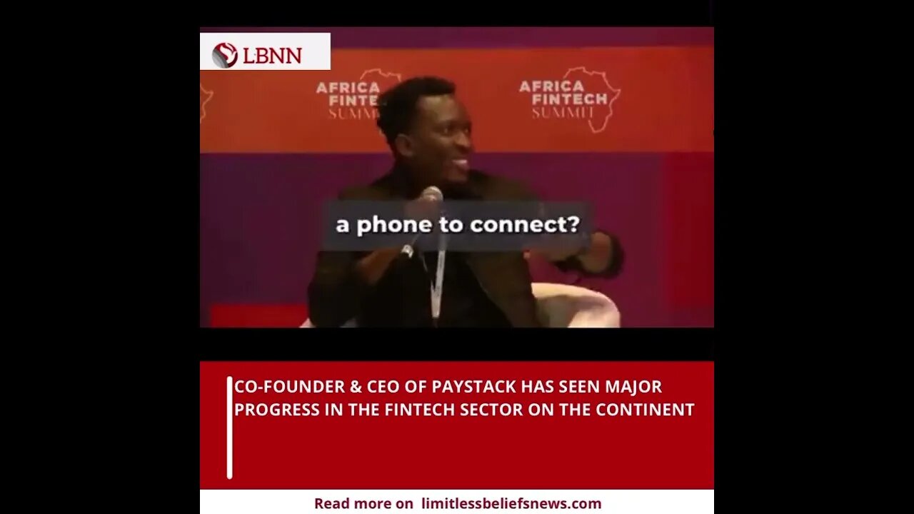 Transforming Africa: Paystack CEO on Fintech's Growth Amidst Infrastructure Evolution