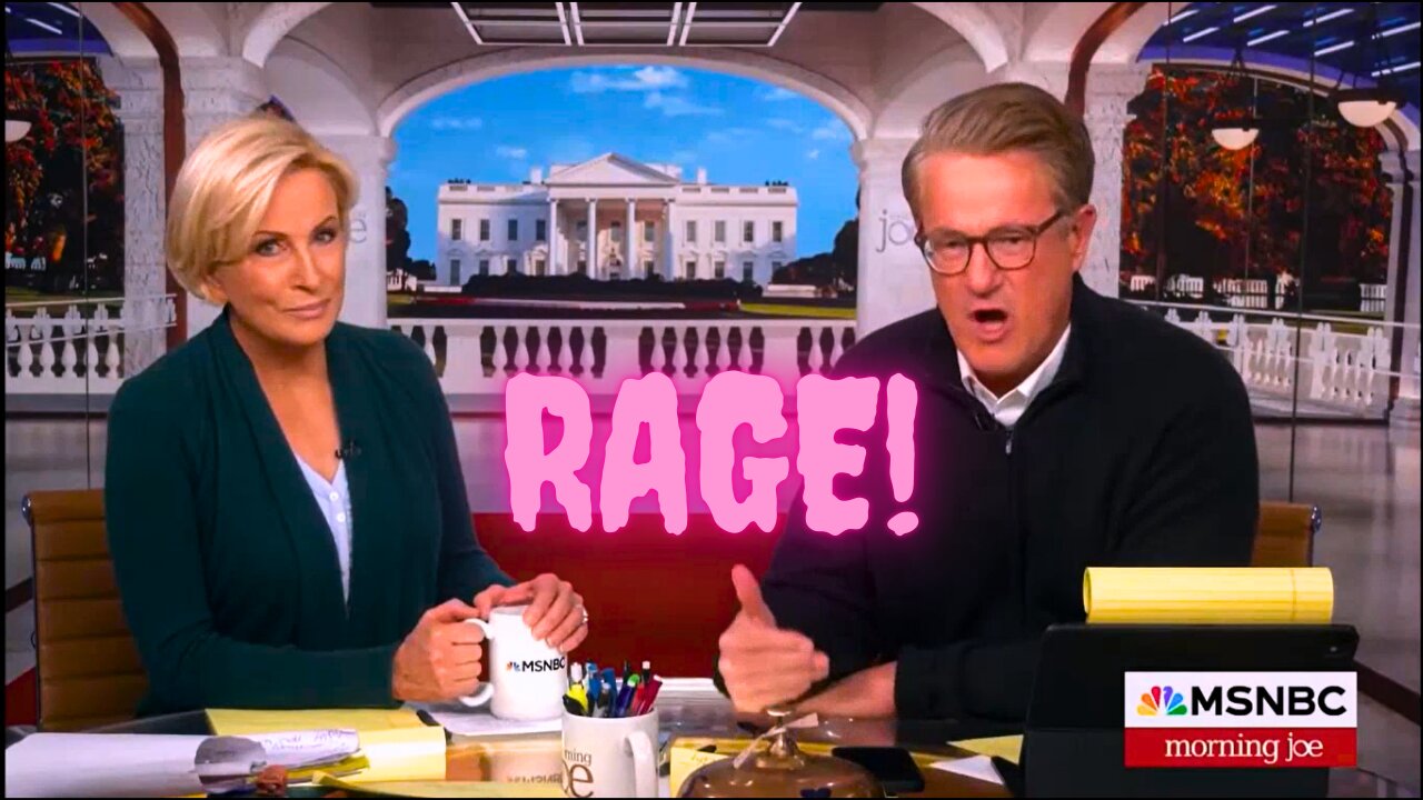 Morning Joe Goes on Extended Unhinged RAGE Rant over Plunging Ratings