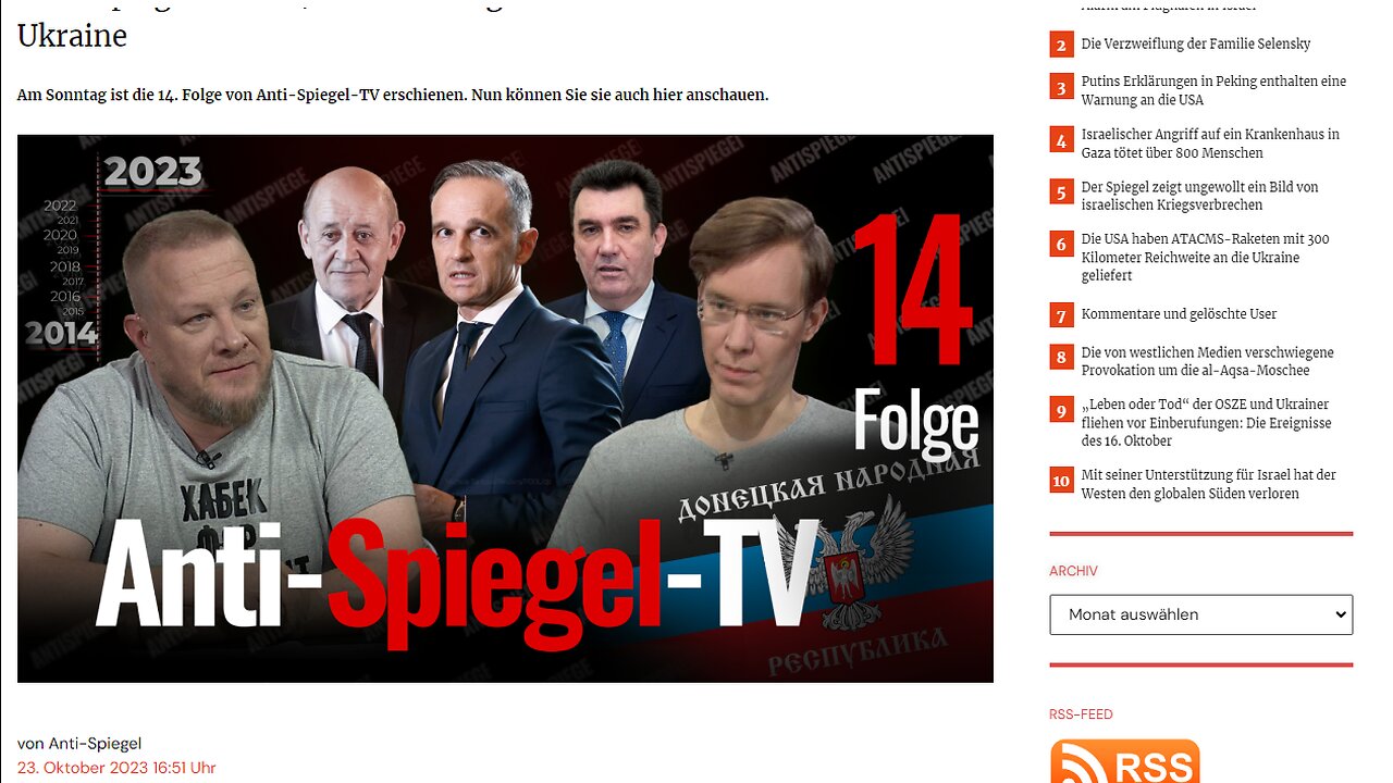 ANTI-SPIEGEL-TV # 14