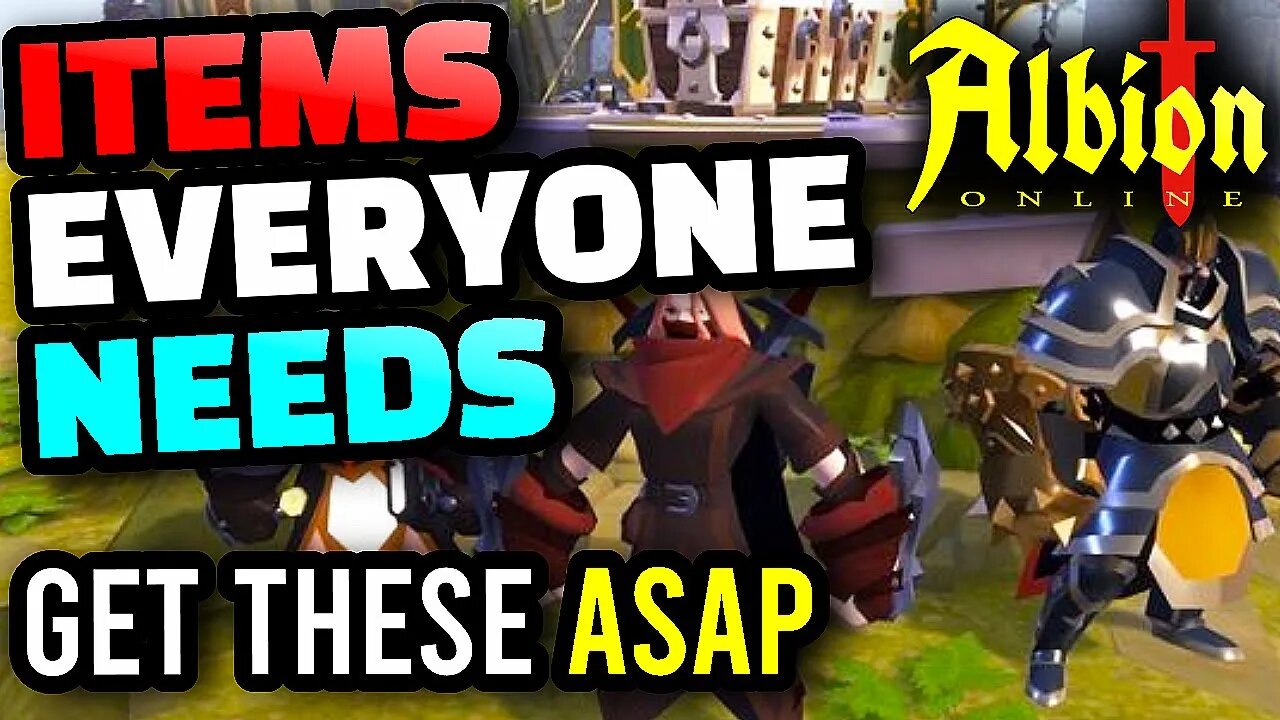 Items EVERYONE SHOULD HAVE in Albion Online