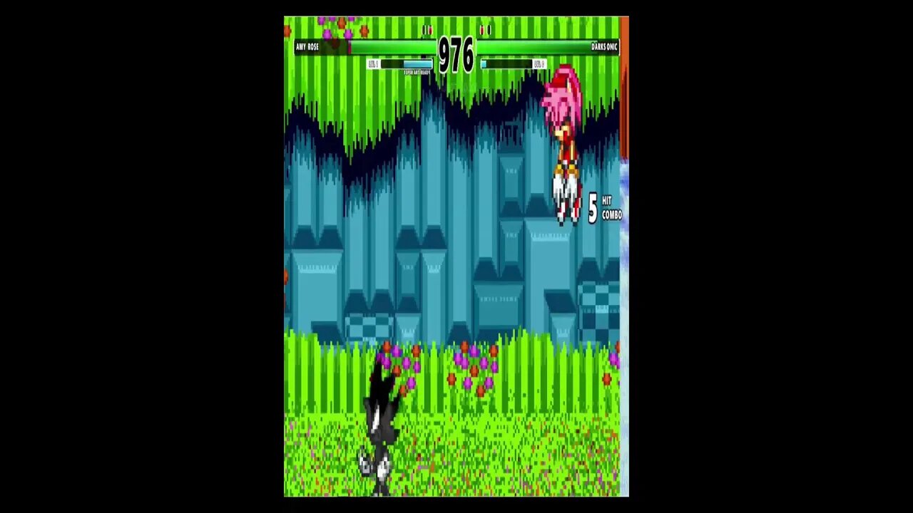 Amy rose VS Dark Sonic I Sonic Battle Rematch #shorts #short #shortvideo