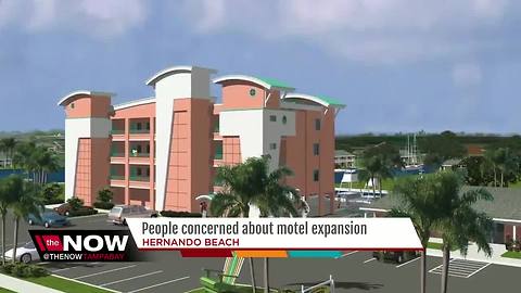 People concerned about motel expansion