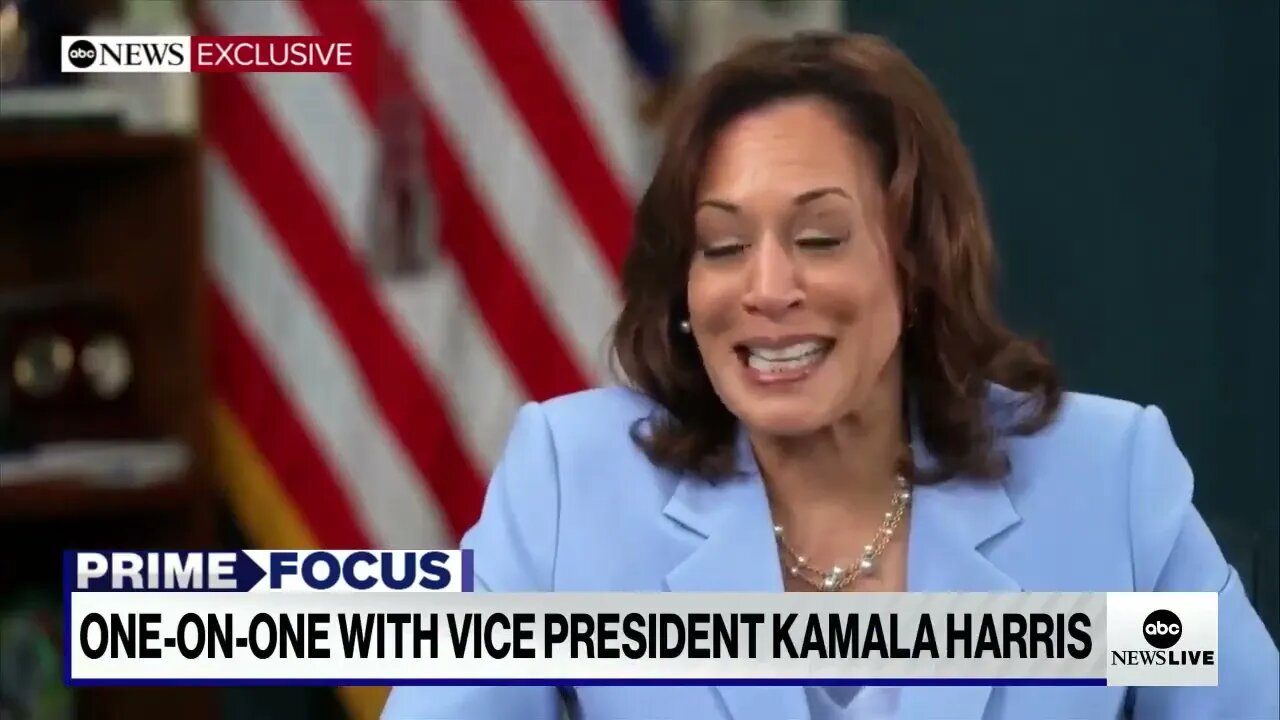 Kamala Harris Falsely Claims Polling Exists That Shows She Has "Great Approval Ratings"