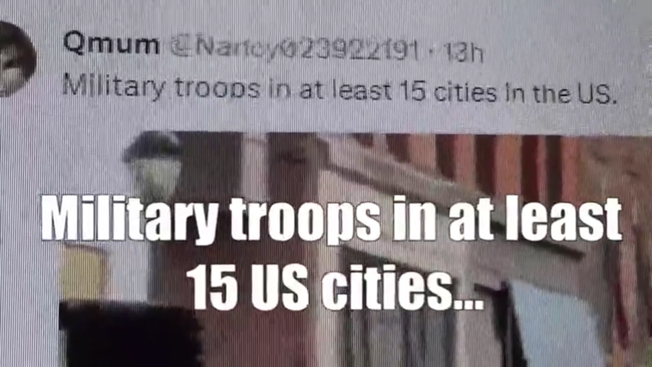 Military Troops In At Least 15 Cities - Military Now Deploying Inside Of America!