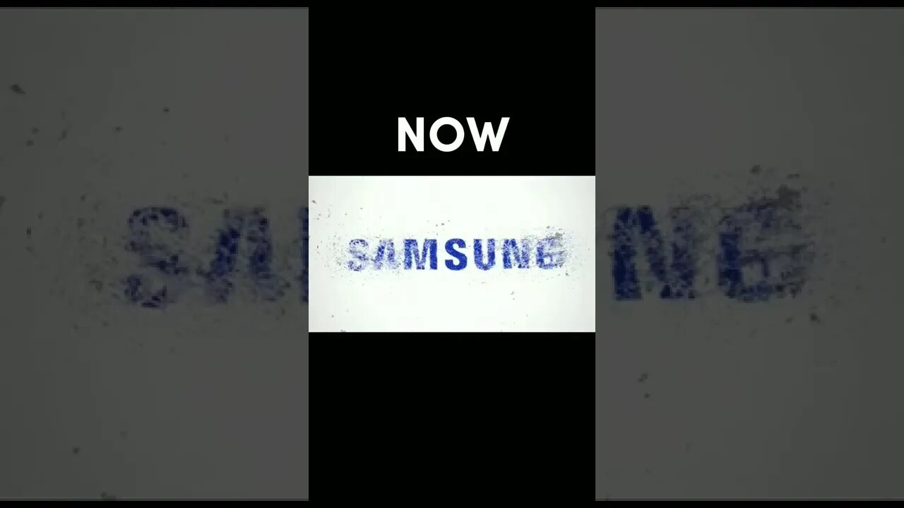 Samsung -Logo Evolution #samsung#logo #logoevolution #shorts #subscribe #brand #company #bts