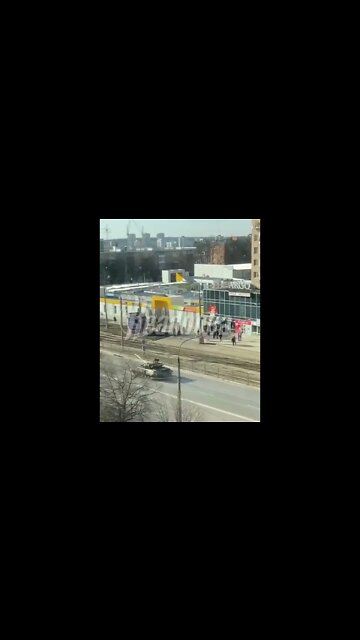Russian tanks appeared on the streets of Kharkov