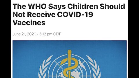 The WHO Says Children Should Not Receive COVID-19 Vaccines — Precision Vaccinations