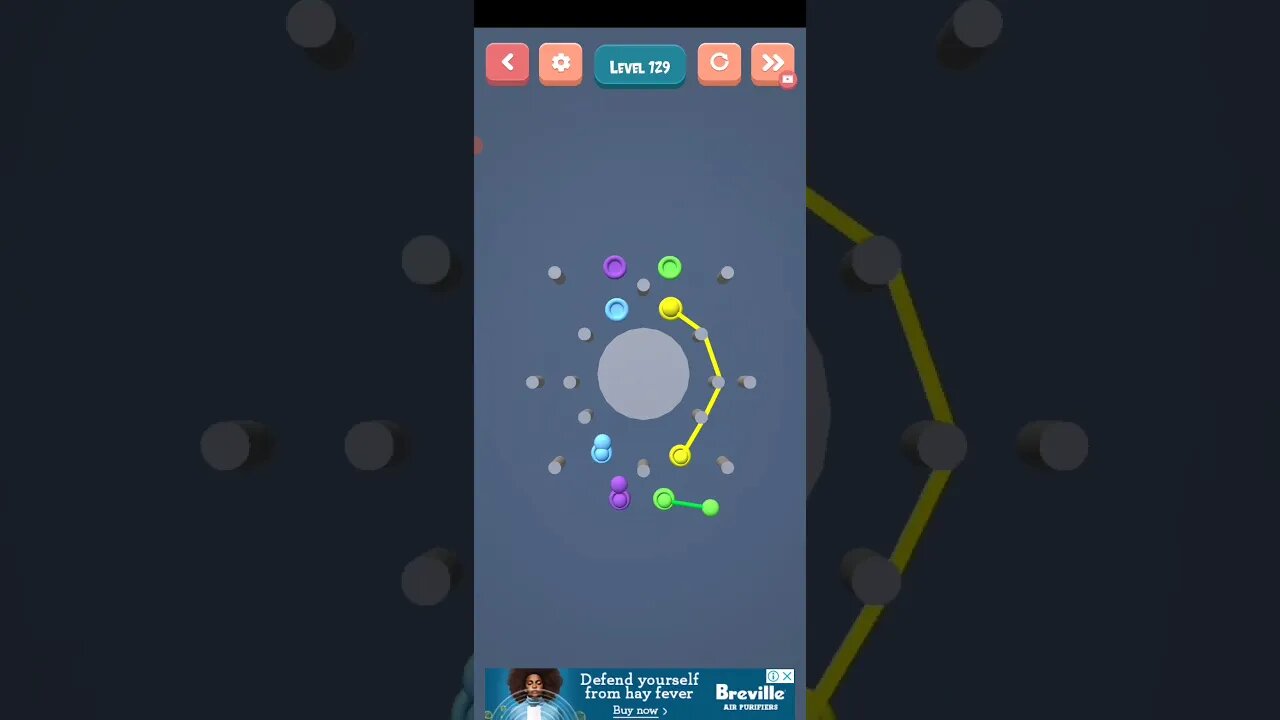 Color Rope Puzzle - Level 129