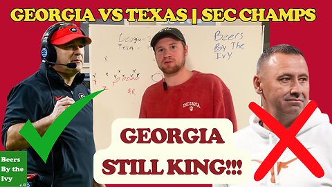 Georgia VS Texas | SEC Championship Reaction