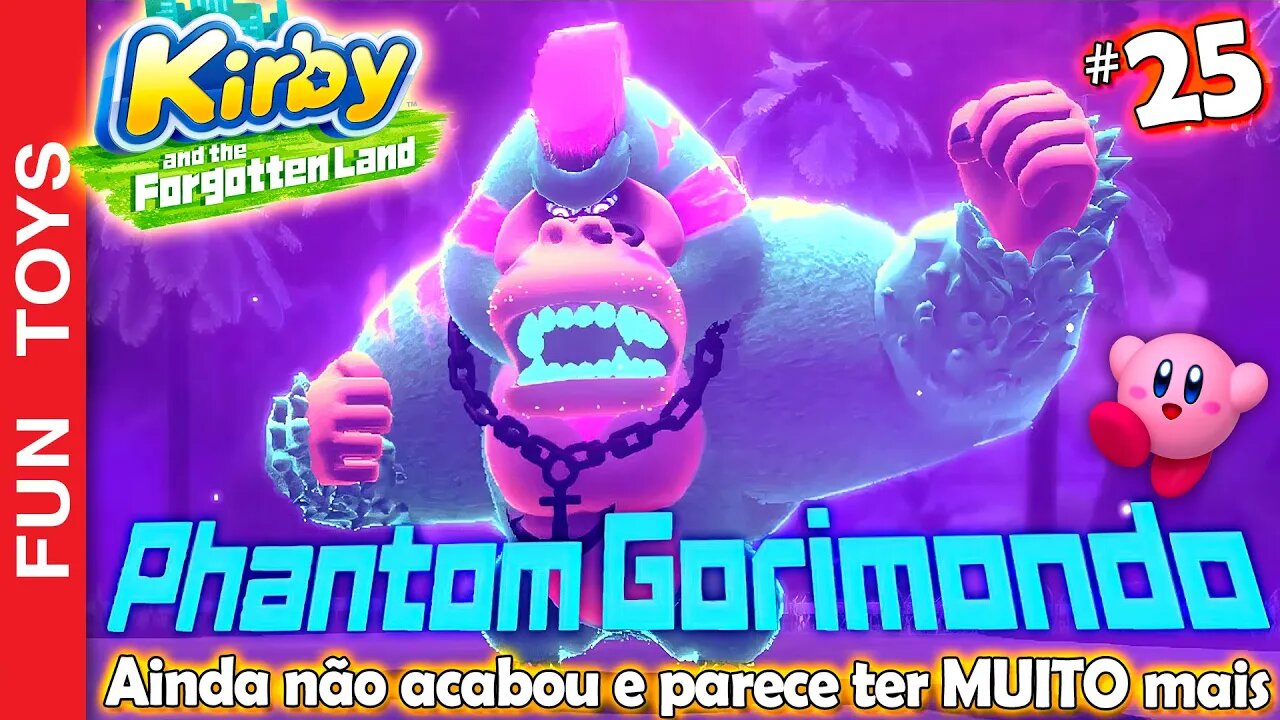 Kirby and the Forgotten Land #25 - Ainda NÃO ACABOU e parece que vai ter MUITO MAIS! 😱