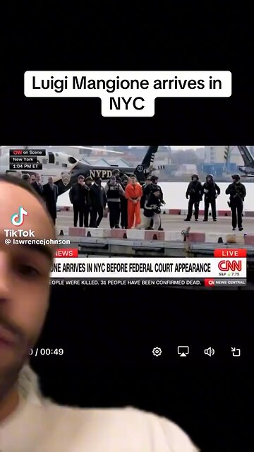 Luigi Flown In By Helicopter To NYC