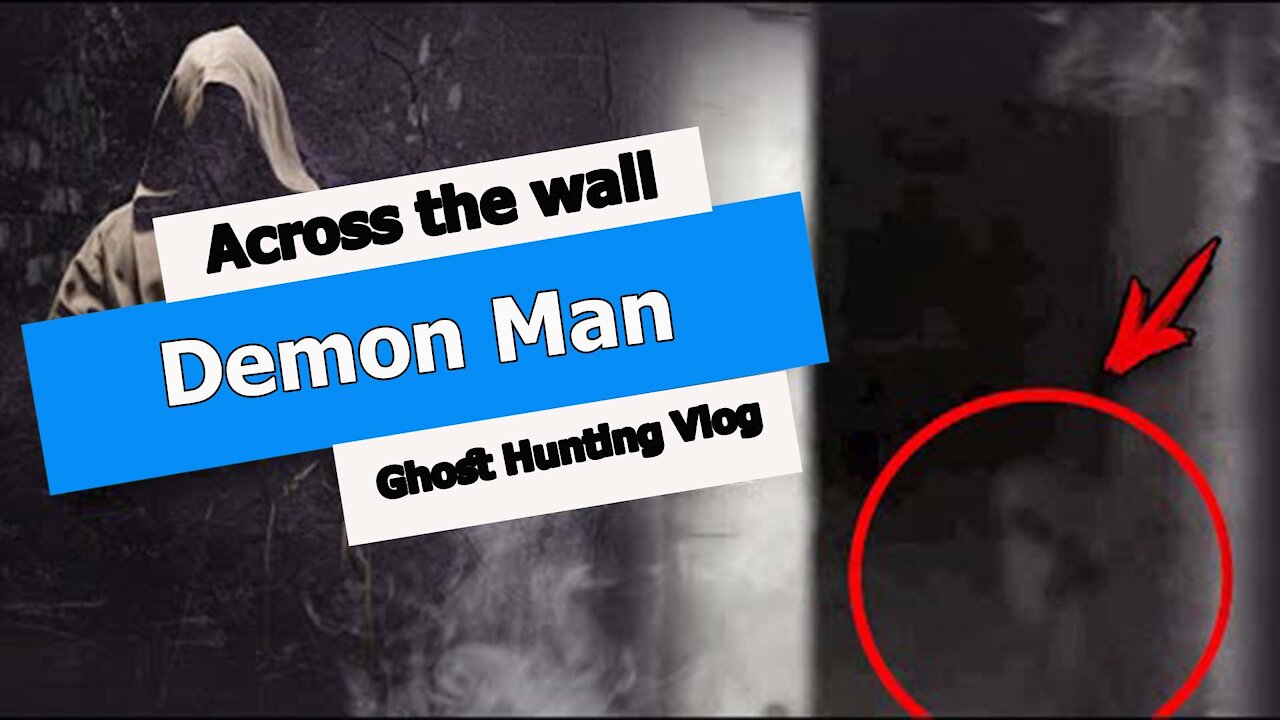 🔴 A Devil Man Walks Through Walls In Front Of The Camera | Ghost Hunting Vlog