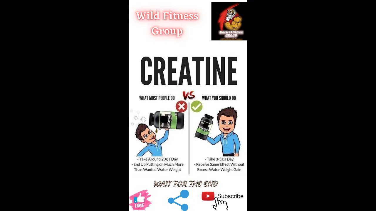 🔥Creatine: what people do v/s you should do🔥#shorts🔥#viralshorts🔥#fitnessshorts🔥#wildfitnessgroup🔥