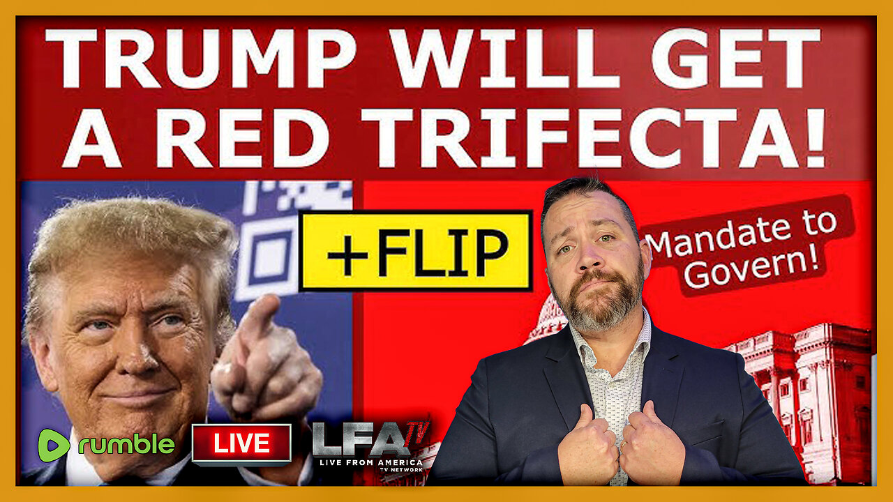 TRUMP TRIFECTA! | LIVE FROM AMERICA 11.12.24 11am EST