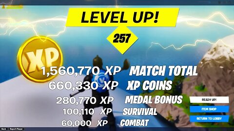 fortnite xp glitch