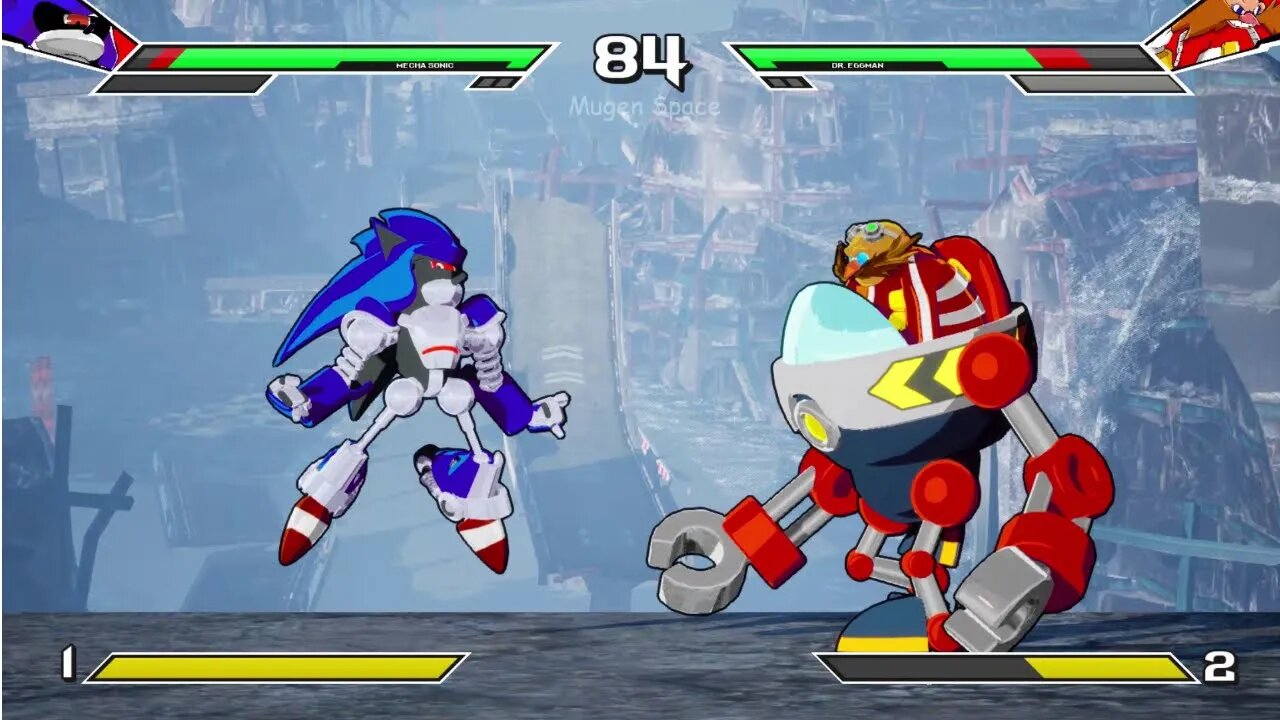 Mecha Sonic VS Dr Eggman I Sonic Smackdown