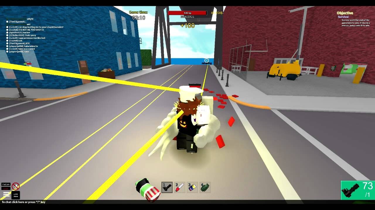 [LOW QUALITY] (11-29-2014) R2D MASSIVE TANK KILLING V4 (JOHN ROBLOX Reupload)