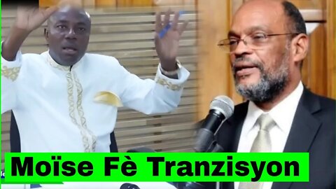 Moïse Jean charles Fè Tranzisyon Konsèy La Gen 9 Manb... Bye Bye Ariel Henry Zen Pété