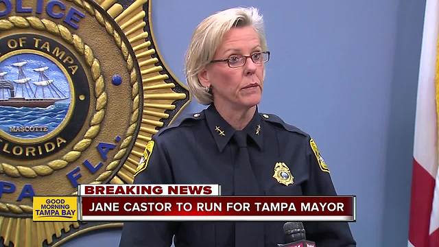 Former police chief Jane Castor is running for Mayor of Tampa