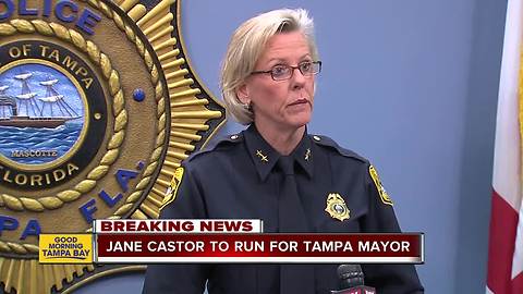 Former police chief Jane Castor is running for Mayor of Tampa