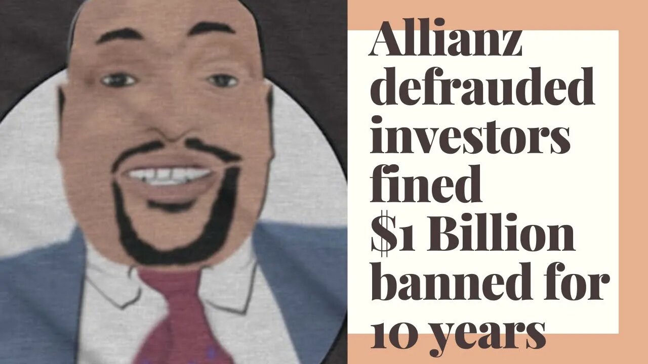 Allianz fined $1 Billion and banned for 10 years