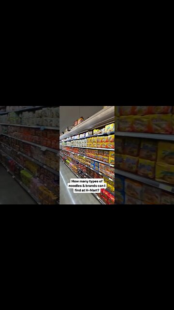 #hmart #irvine #korean #koreansupermarket #noodles