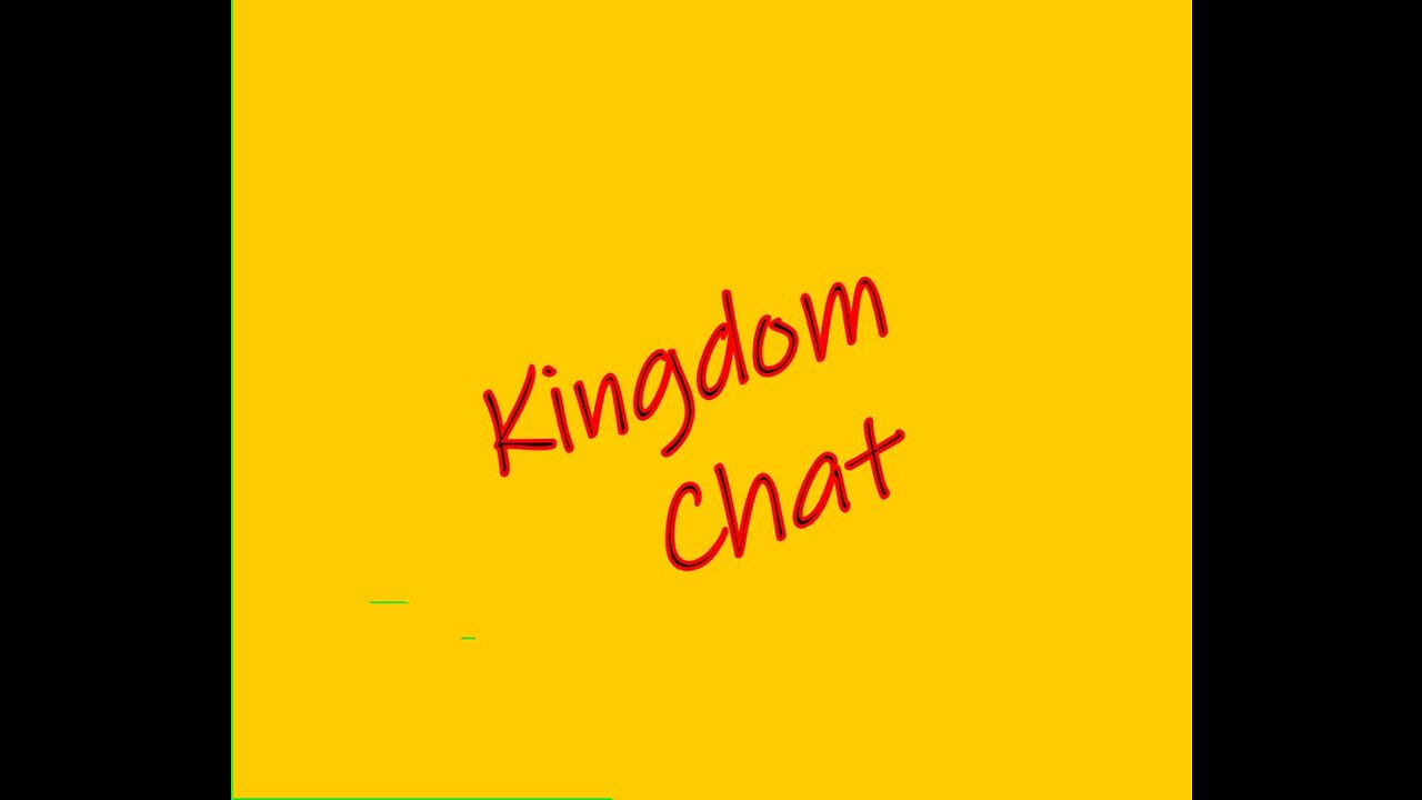 Kingdom Chat Podcast one