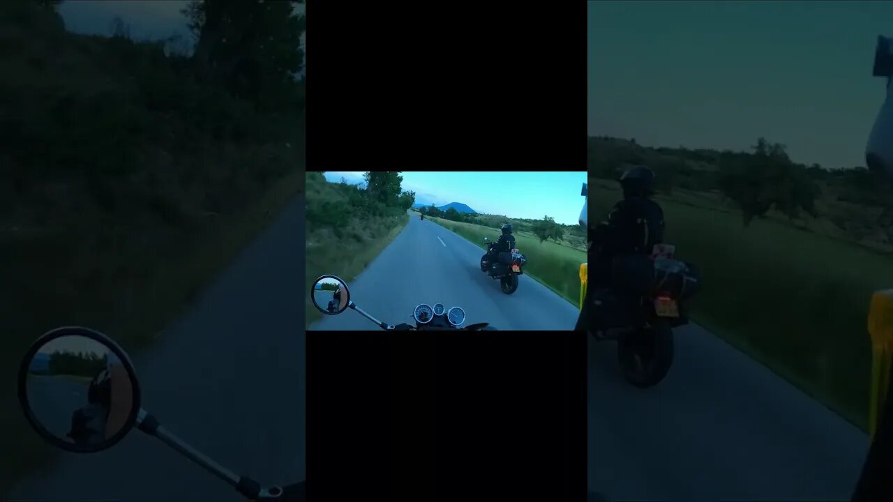 Riding our Motorcycles trough France