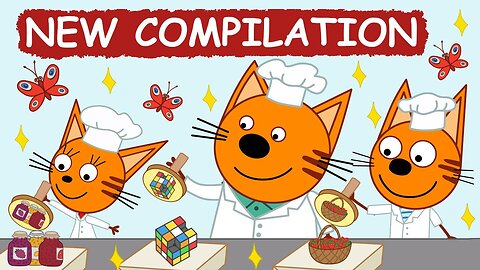 Kid-E-Cats _ NEW Episodes Compilation _ Best cartoons for Kids