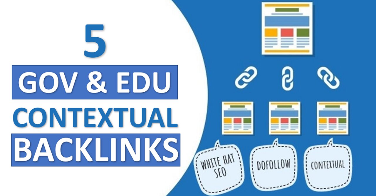 5 GOV and EDU Dofollow Backlinks | Learn SEO | SEO For Beginners