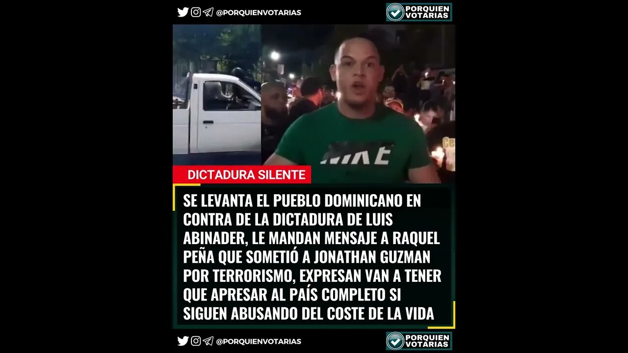 🛑SE LEVANTA EL PUEBLO DOMINICANO EN CONTRA DE LA DICTADURA DE LUIS ABINADER