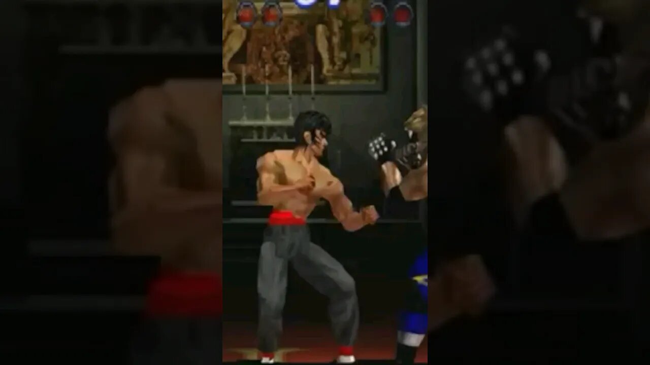 Tekken Evolution of Law's Backflipper Kick