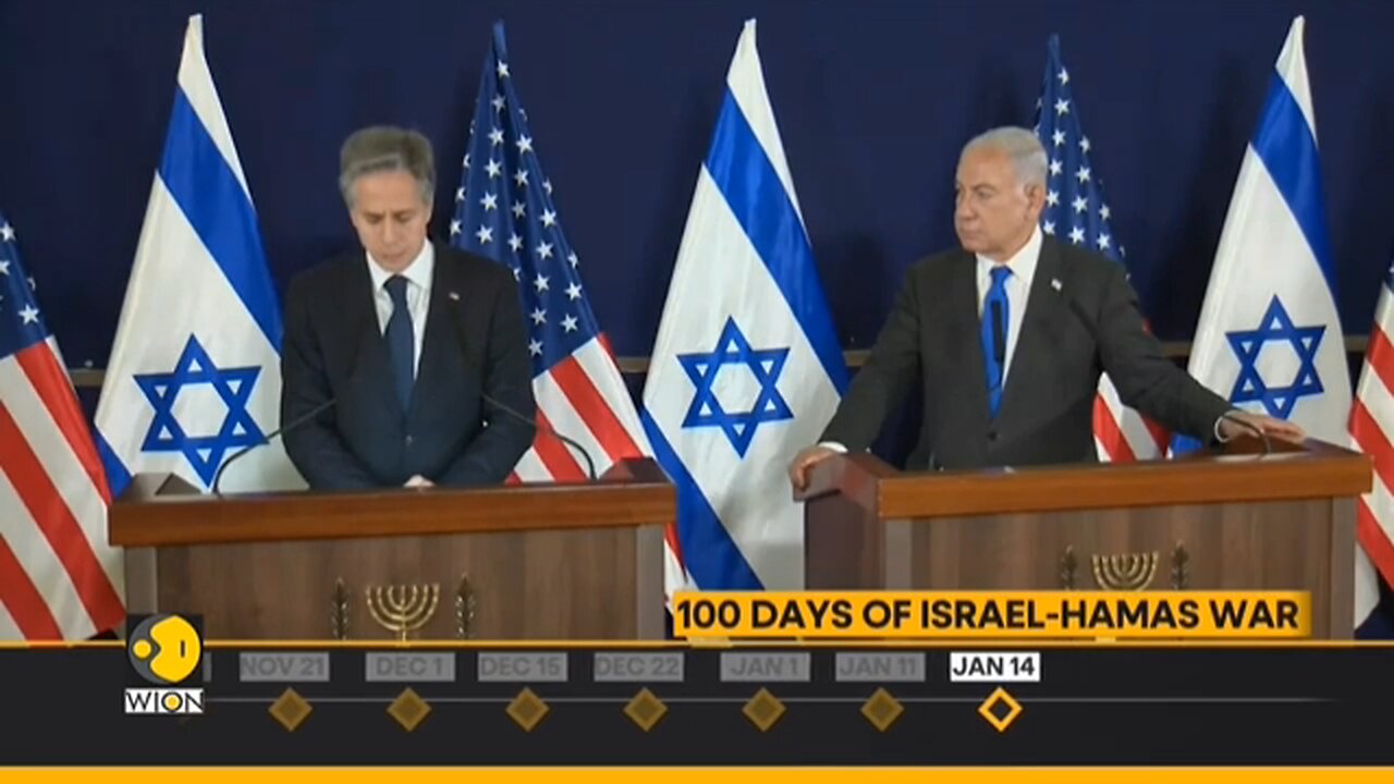 Hamas Israel war timeline of major event from the first 100 days