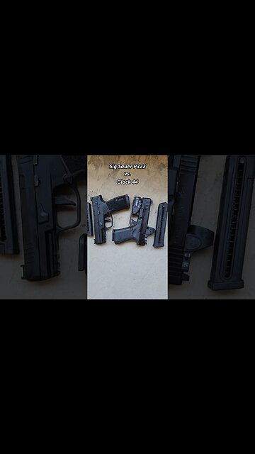 Rimfire Battle: Sig Sauer P322 v. Glock 44 #shorts #rimfire #vs