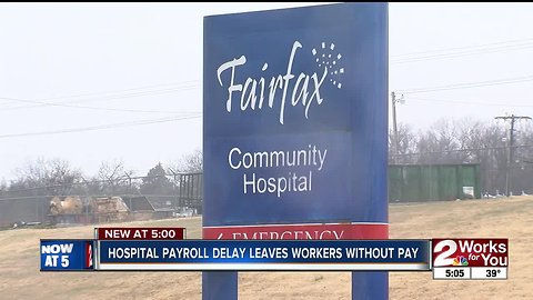 Hospital payroll delay leaves workers without pay