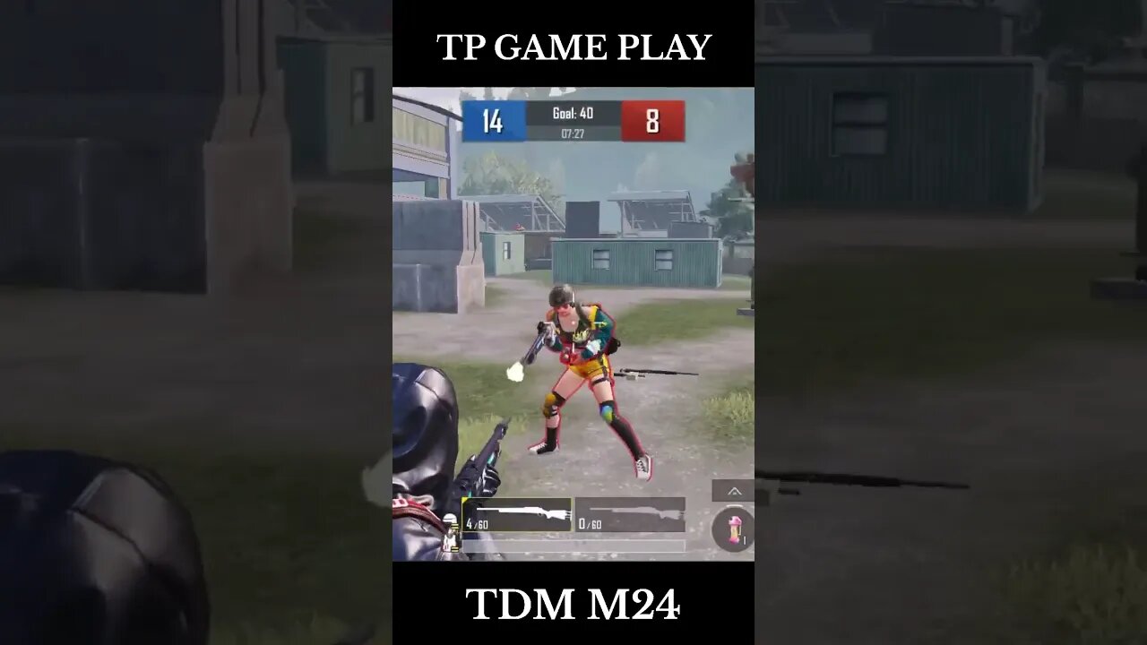 TDM M24 TP GAMEPLAY#bgmi#bgmishorts#shinchanyt